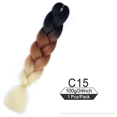 Kids Braiding Hair Bulk mixed color Private Label Synthetic Crochet braiding hair in Bulk for vendor africa